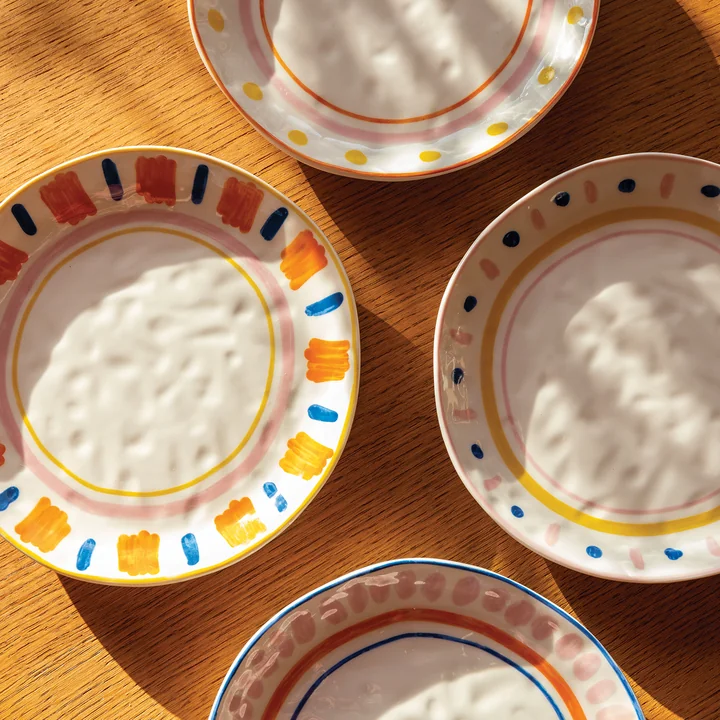 & klevering - Boavista bord Ø 21,5 cm, multi