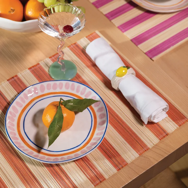 & klevering - Boavista bord Ø 21,5 cm, multi