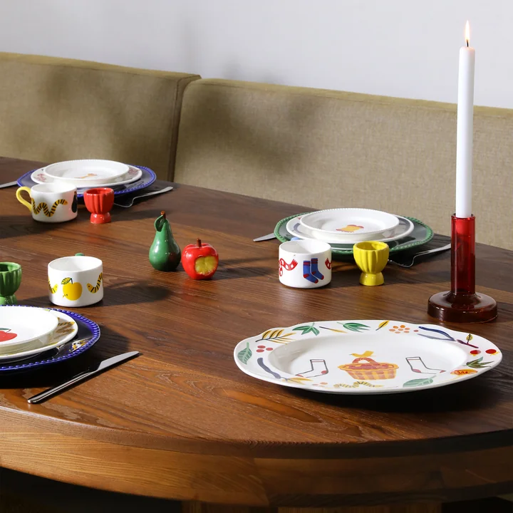 & klevering - Haines bord en beker