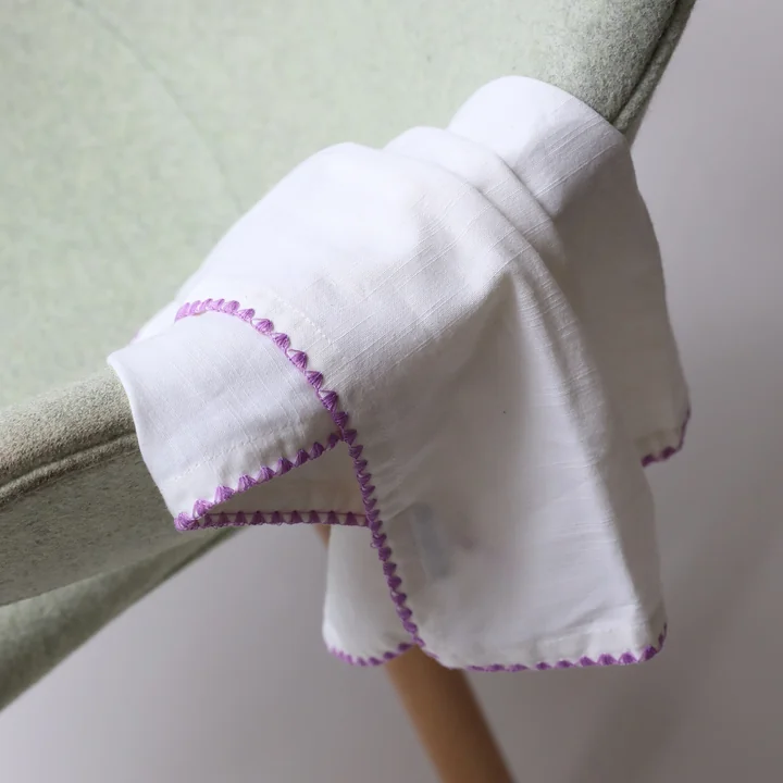 & klevering - Zigzag servet, 45 x 45 cm, veelkleurig