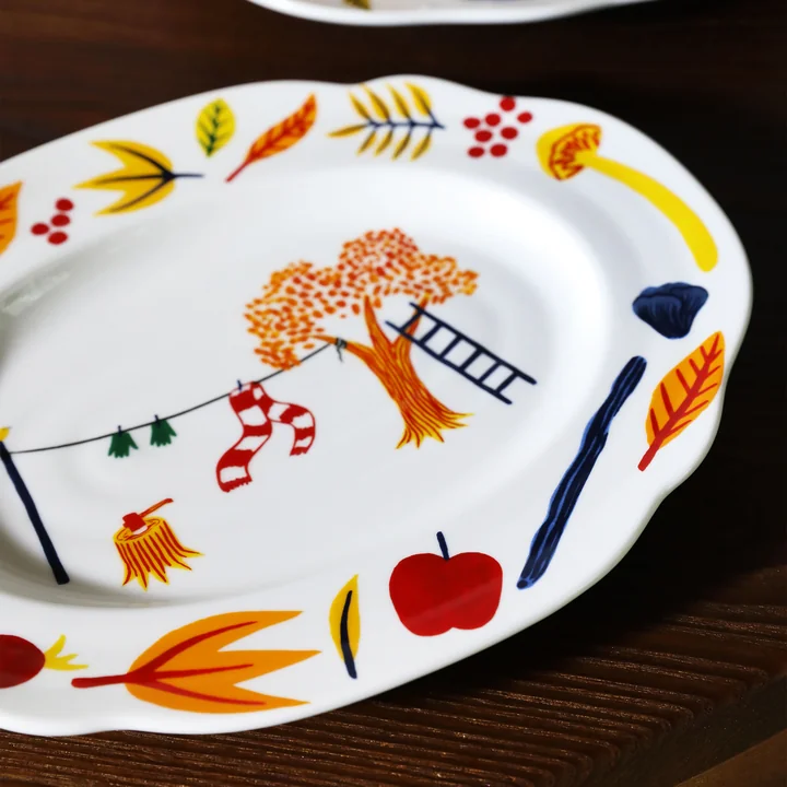 & klevering - Haines dienblad, 22 x 28 cm, veelkleurig