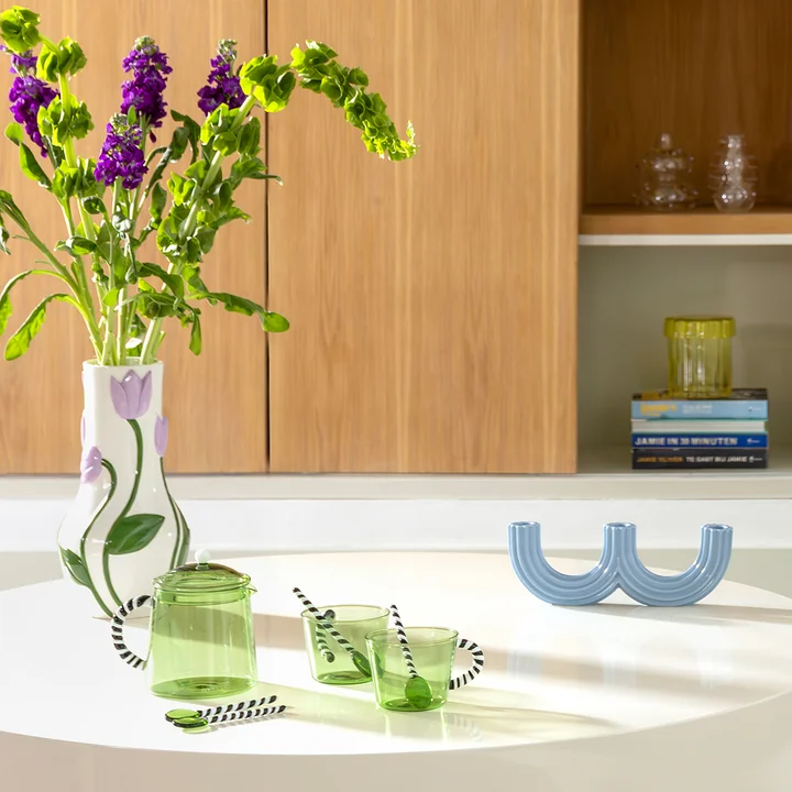 & klevering - Tulpenvaas, groot, veelkleurig