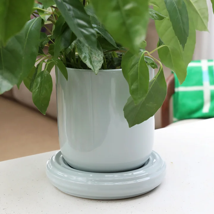 & klevering Churros - Bloempot, Ø 24.5 x 25 cm, mist