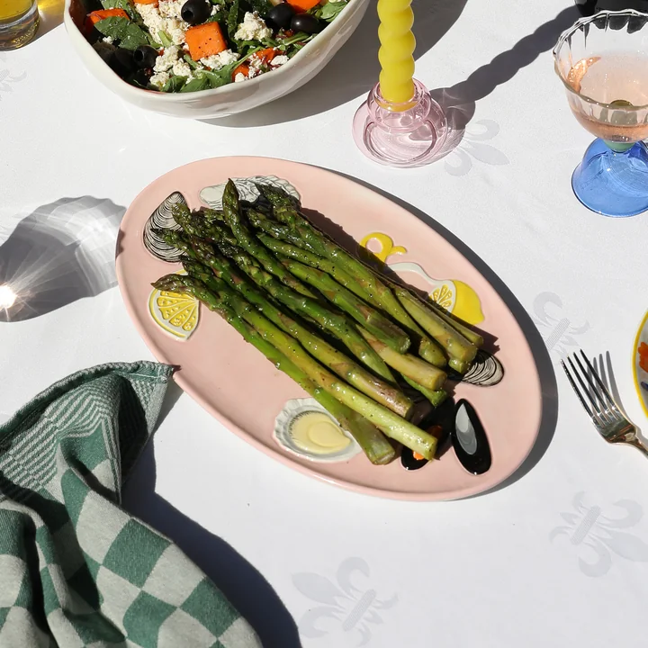 & klevering - De la mer dienblad 33 x 20 cm, Oester