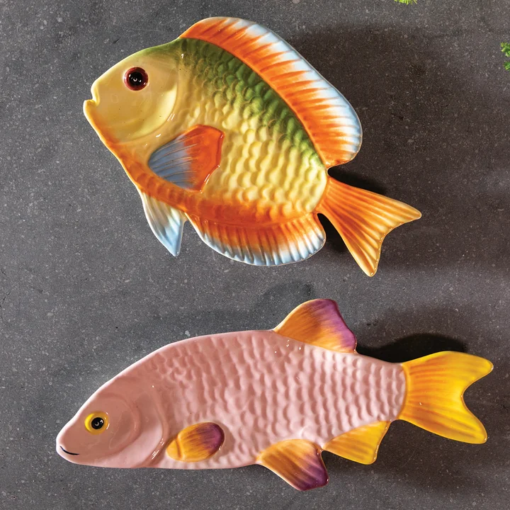 & klevering - Vis serveerschalen