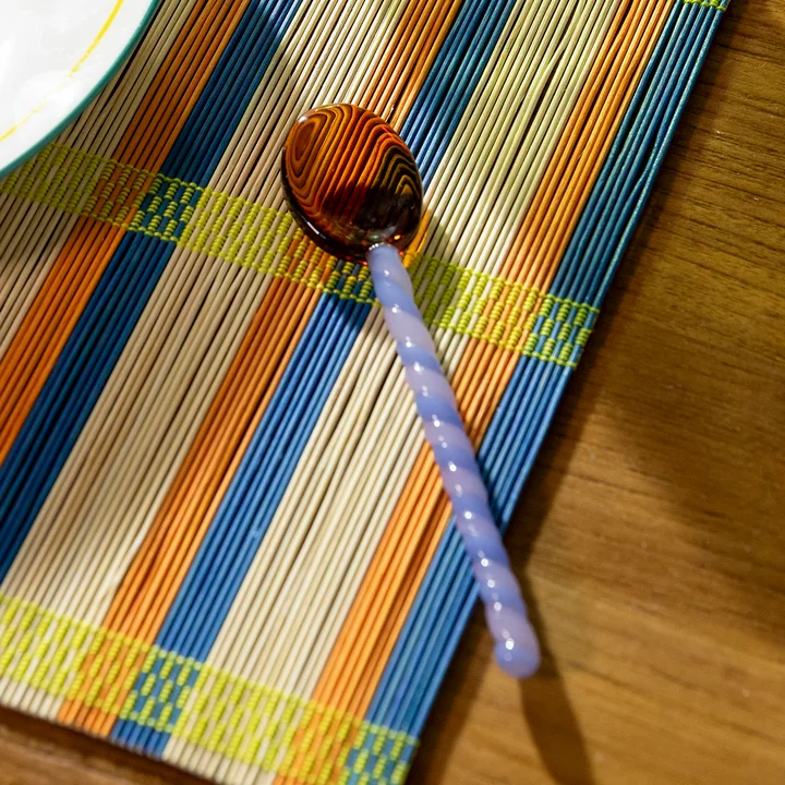 & klevering - Duetlepel, barnsteen