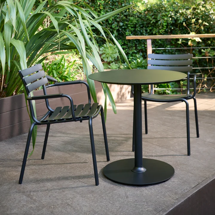 HOUE - Alua Outdoor Eetkamerstoel, zwart