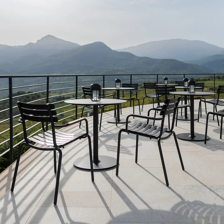 HOUE - Alua Outdoor Eetkamerstoel, zwart