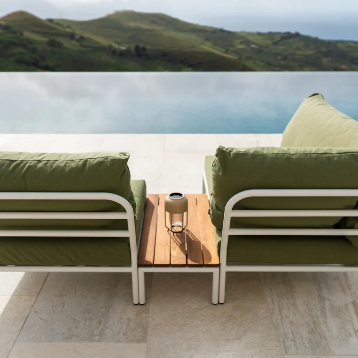 HOUE - Level / Level 2 Bijzettafel, 81 x 40 cm, gedempt wit