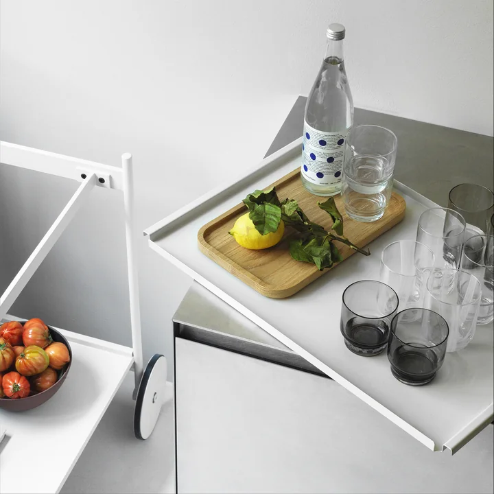 Normann Copenhagen - Rul trolley, lichtgrijs