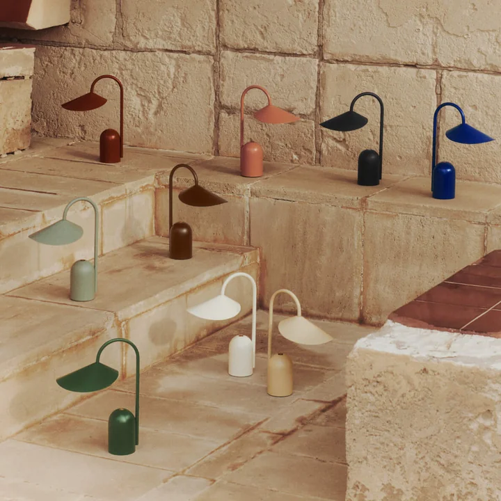 Ferm Living - Arum Oplaadbare LED tafellampen