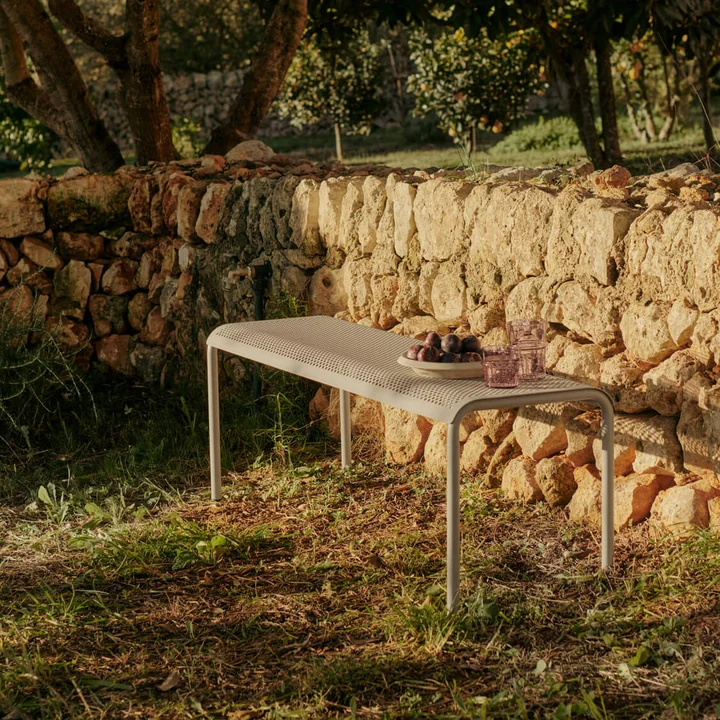 Ferm Living - Dapple Tuinbank, 130 cm, kasjmier