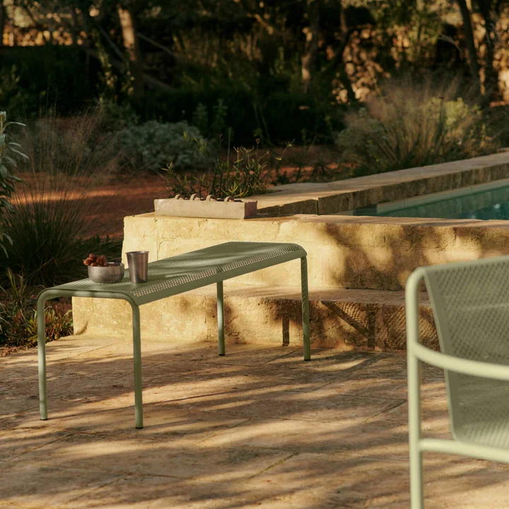 Ferm Living - Dapple Tuinbank, 130 cm, tea green