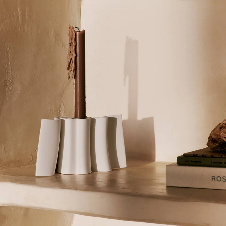 Ferm Living - Dedali Kaarshouder, gebroken wit