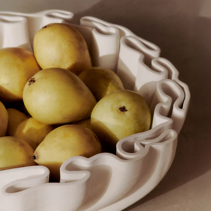 Ferm Living - Dedali Schaal, Ø 35,5 cm, gebroken wit