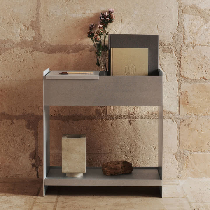 Ferm Living - Lager plantenbak, aluminium