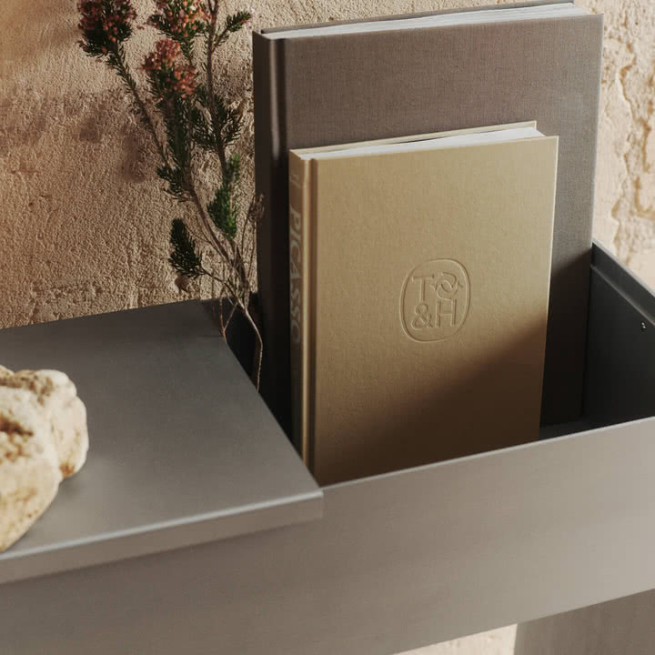 Ferm Living - Lager plantenbak, aluminium
