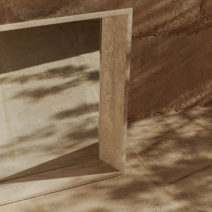 Ferm Living - Lancetspiegel, 53 x 63,5 cm, zand