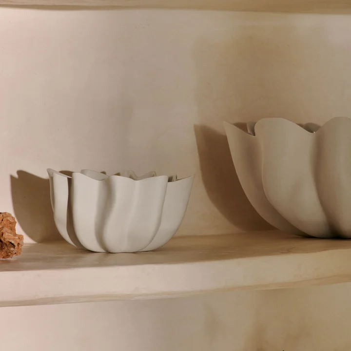 Ferm Living - Nium kom, gebroken wit