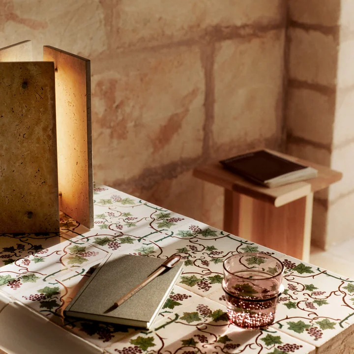 Ferm Living - Oeste LED tafellamp, zand