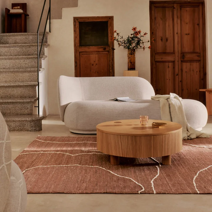 Ferm Living - Olles opbergtafel, eiken natuur