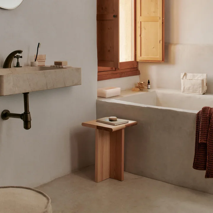 Ferm Living - Sala bijzettafel, h 45 cm, geolied douglasspar