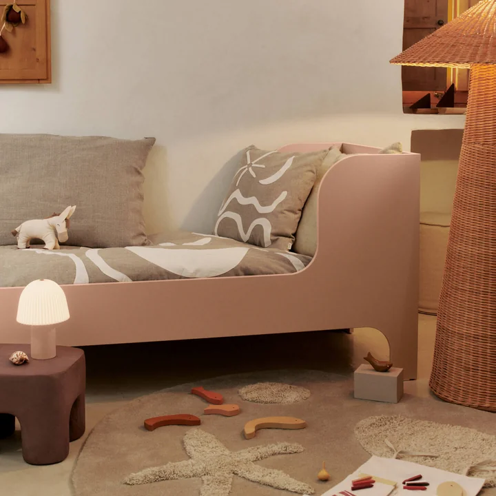 Ferm Living - Sill Kinderbed, 166 x 76 cm, roos