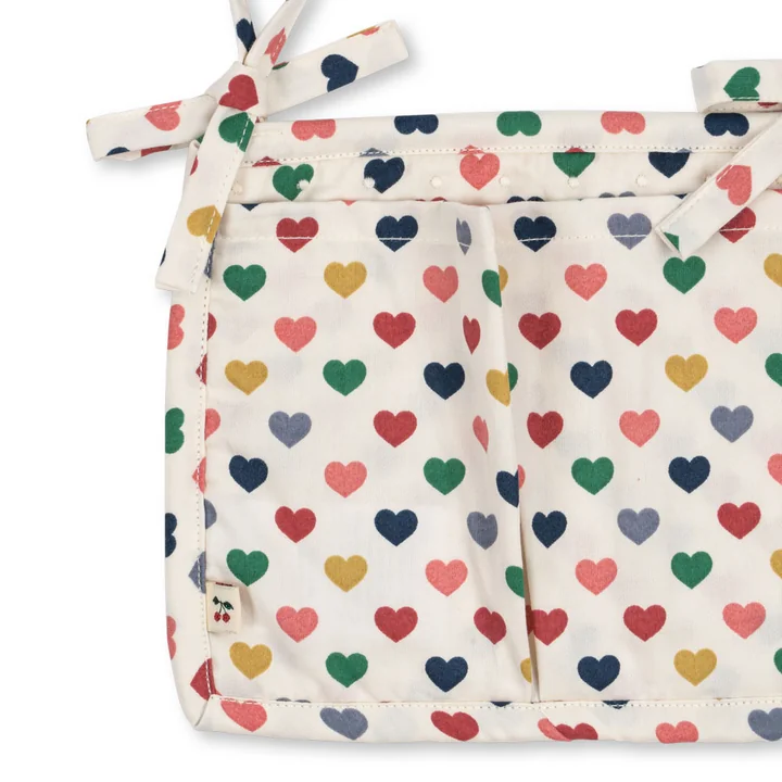 Konges Sløjd - Gewatteerde bedzakken, coeur colouré