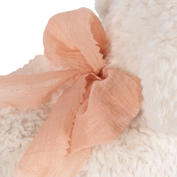 Konges Sløjd - Madeleine knuffel met mandje, puppy, fiola