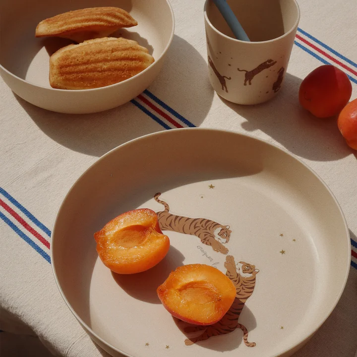 Konges Sløjd - PLA servies, tijger