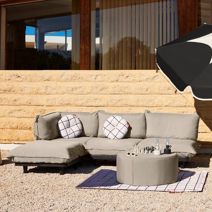 Fatboy - Paletti Loungestoel voor buiten, taupe (exclusieve editie)