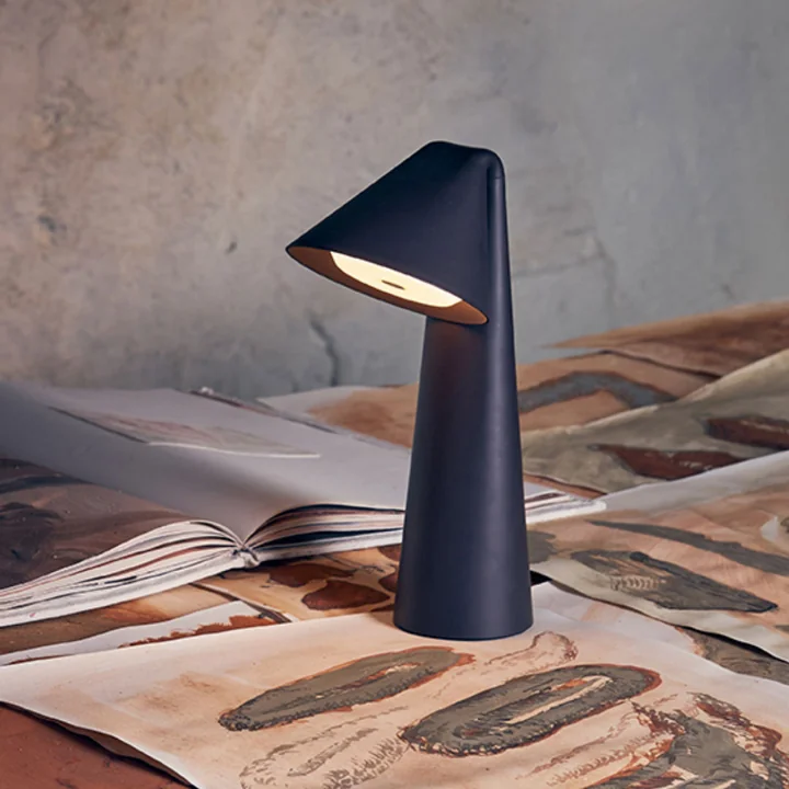 Frandsen - Ami draagbare LED-batterijlamp, chocolade klei