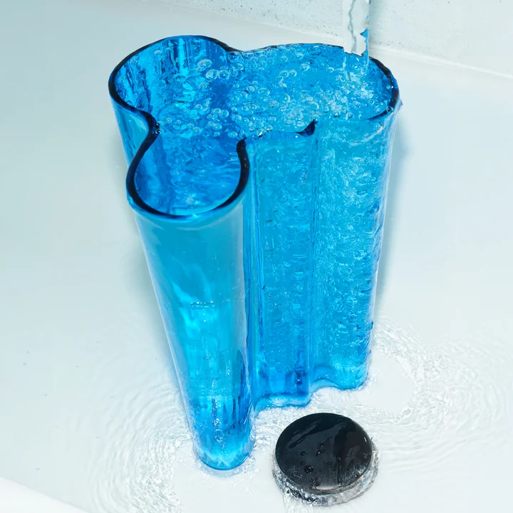 Iittala - Aalto Vaas Finlandia 251 mm, turquoise