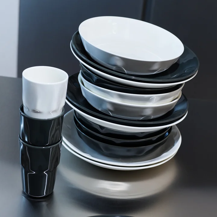 Iittala - Solare Kommen, borden en mokken