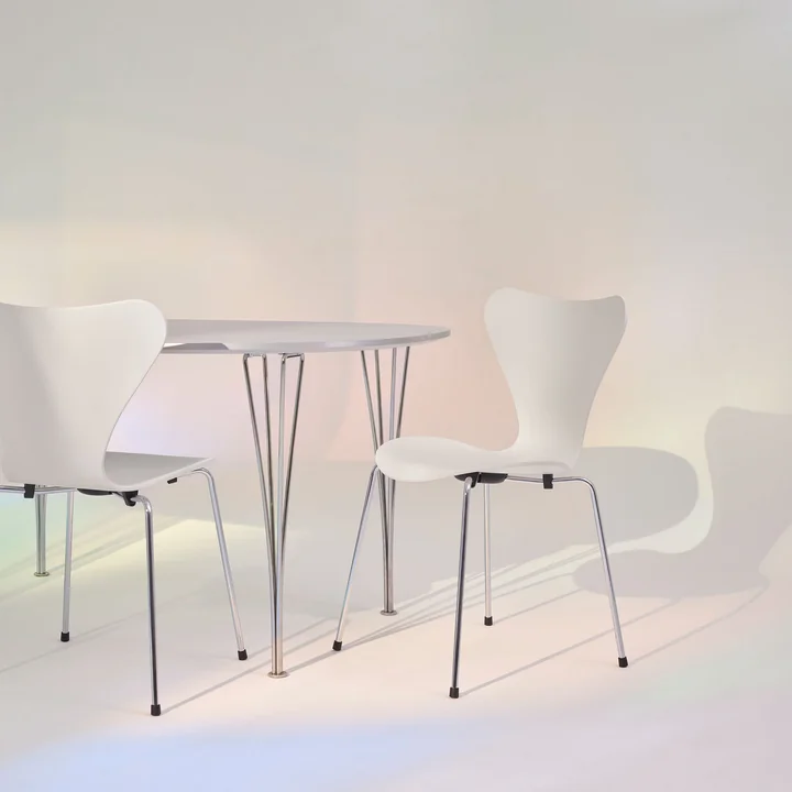 Fritz Hansen - Stoel Series 7 verchroomd (Special Edition 2025)