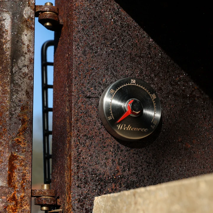 Thermometer voor stalen buitenoven van Weltevree