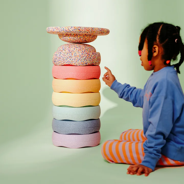 Stapelstein® - Rainbow Set compleet pastel, multicolour (set van 7)