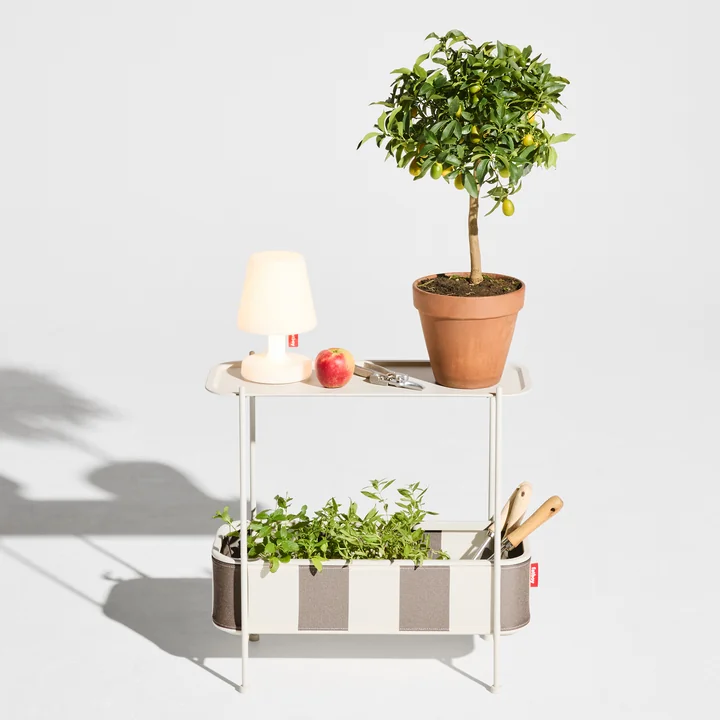 Fatboy - Adoreganizer Bijzettafel, multifunctioneel, cacao gestreept