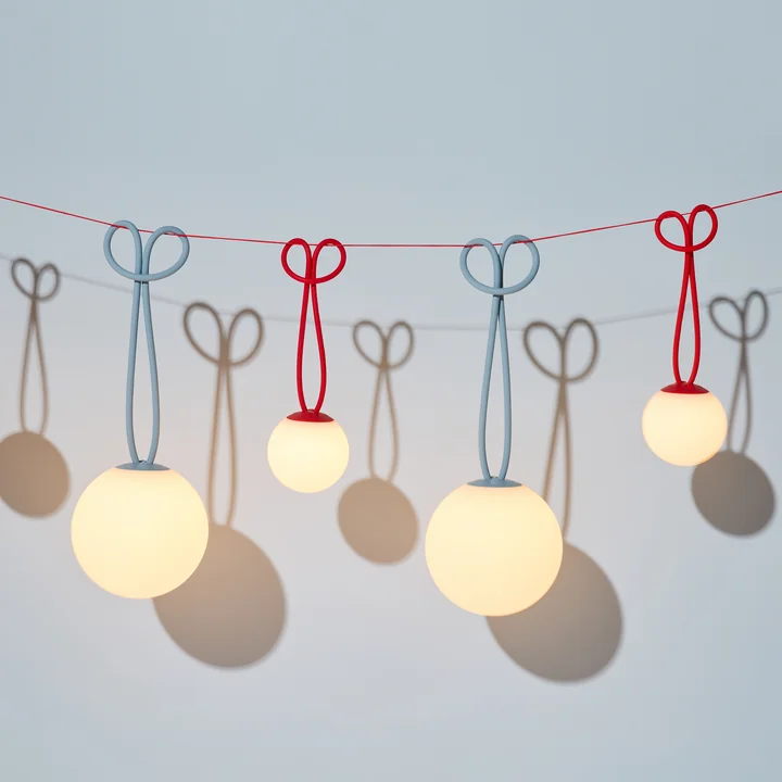 Fatboy - Bolleke Mini hanglamp, rood, hanglamp, golf blauw