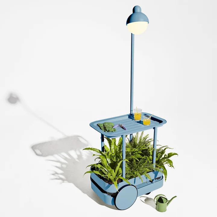 Fatboy - Jolly Serveerwagen, golf blauw