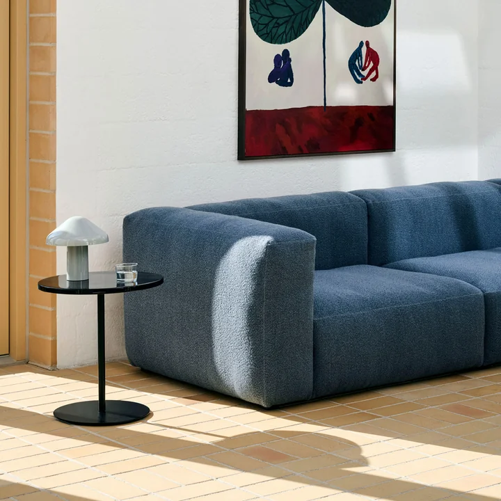 HAY - Pyro bijzettafel, Ø 45 cm, zwart / zwart