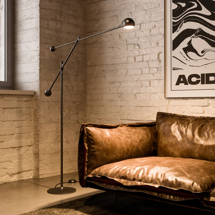 Artemide - IXA Vloerlamp LED, antraciet