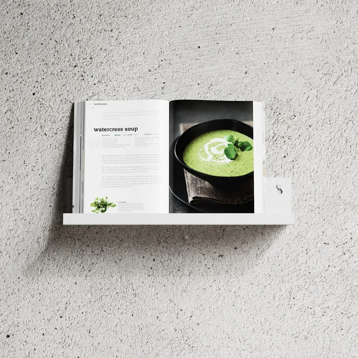 Nichba Design - Wandplank L40, wit