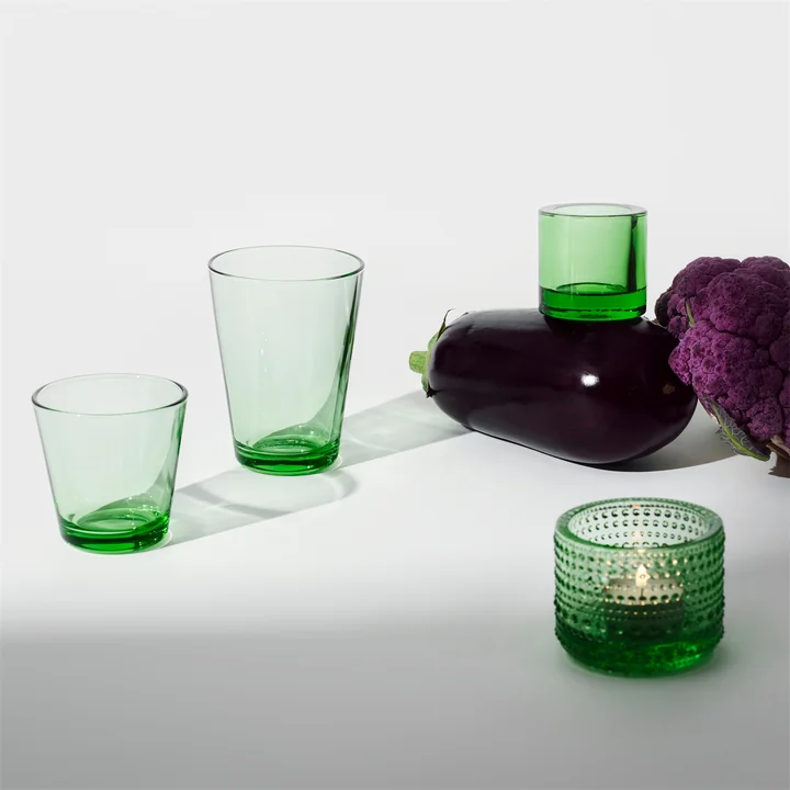 Iittala - Kartio Drinkglas 21 cl, 40 cl, appelgroen