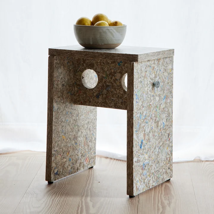 Form & Refine - Remake kruk, h 45.5 cm, grijs