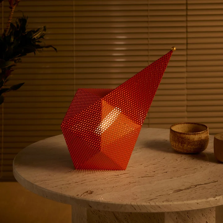 Bagdad Draagbare oplaadbare lamp, zacht zwart halfmat (EU) van Gubi