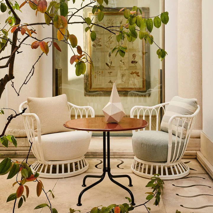 Grace Loungestoel voor buiten van Gubi