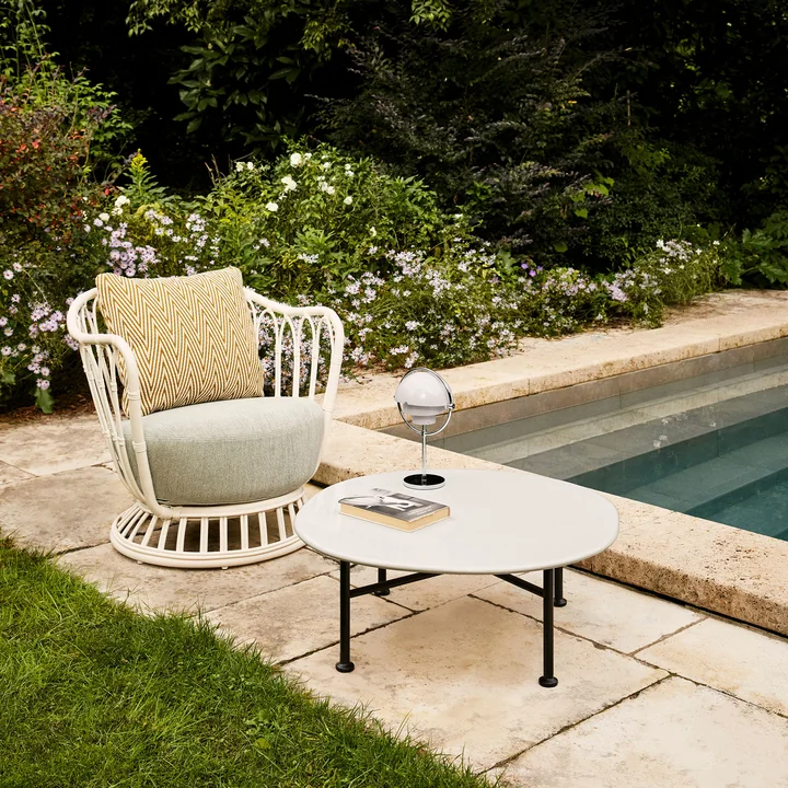 Grace Loungestoel voor buiten van Gubi