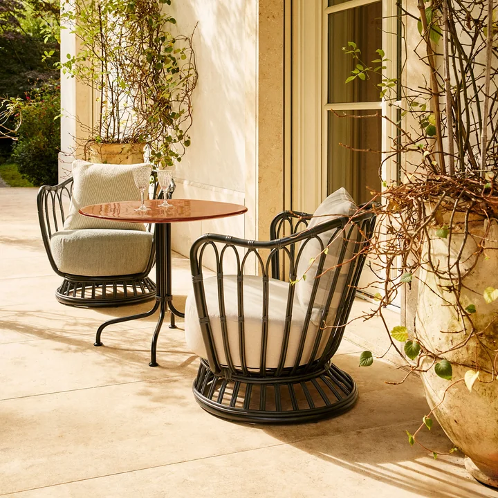 Grace Loungestoel voor buiten van Gubi