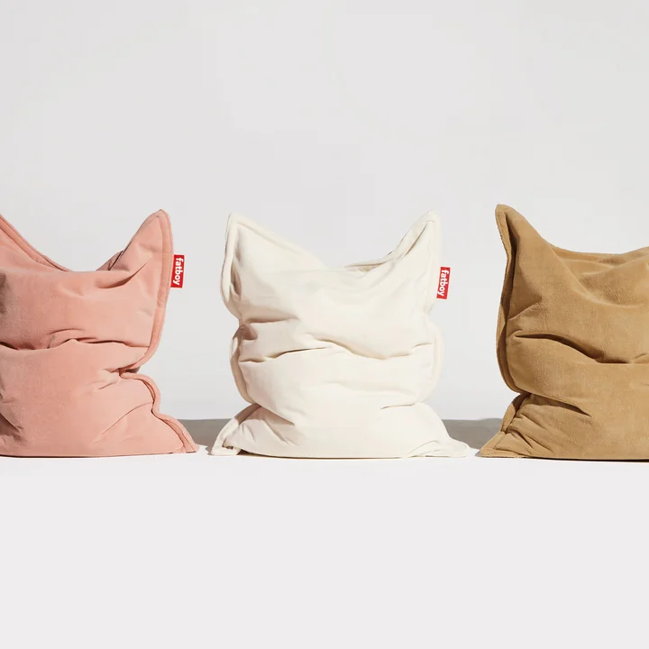 Fatboy - Original Slim Teddy zitzak, gebroken wit